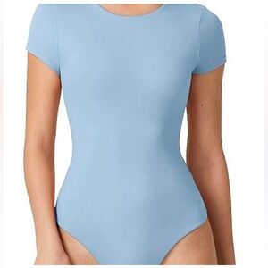 Babaton Powder Blue Contour Bodysuit